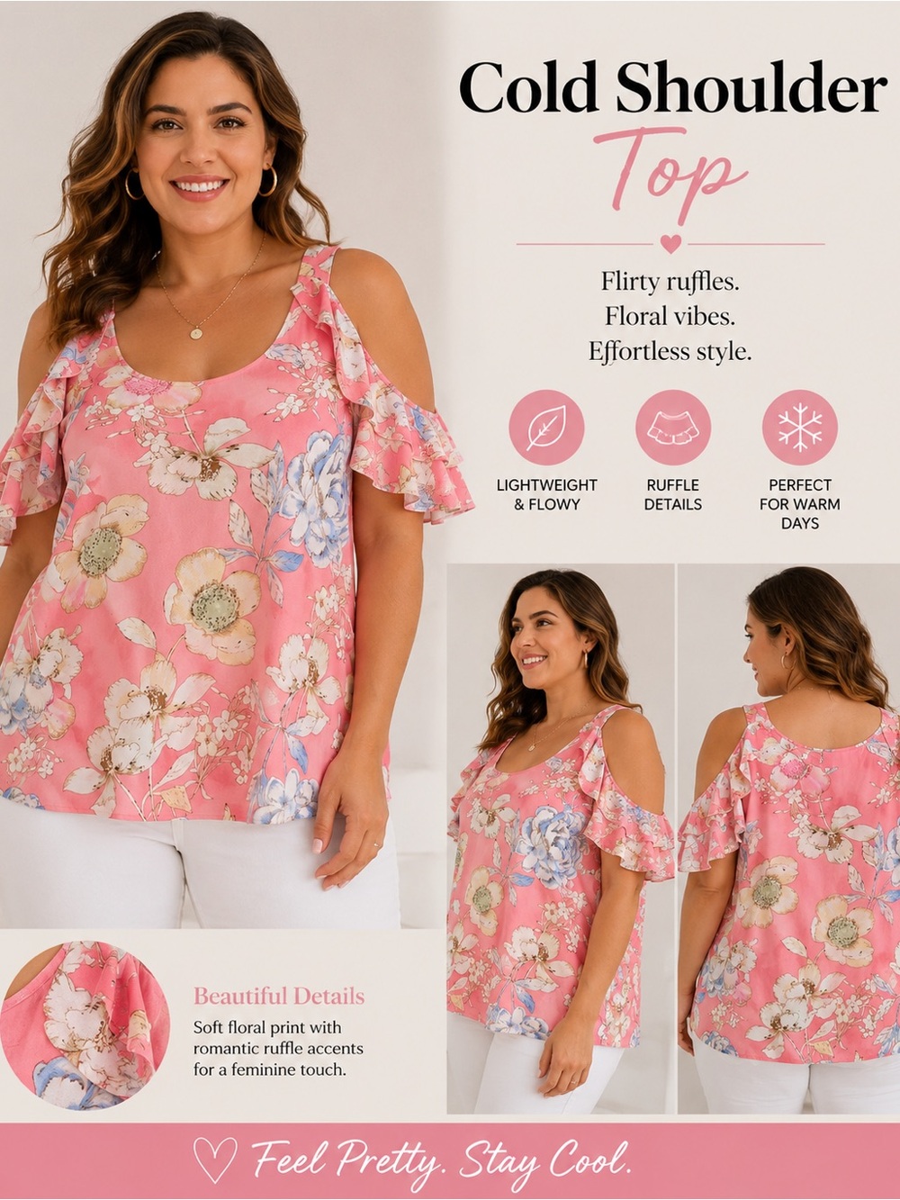 Cold Shoulder Top